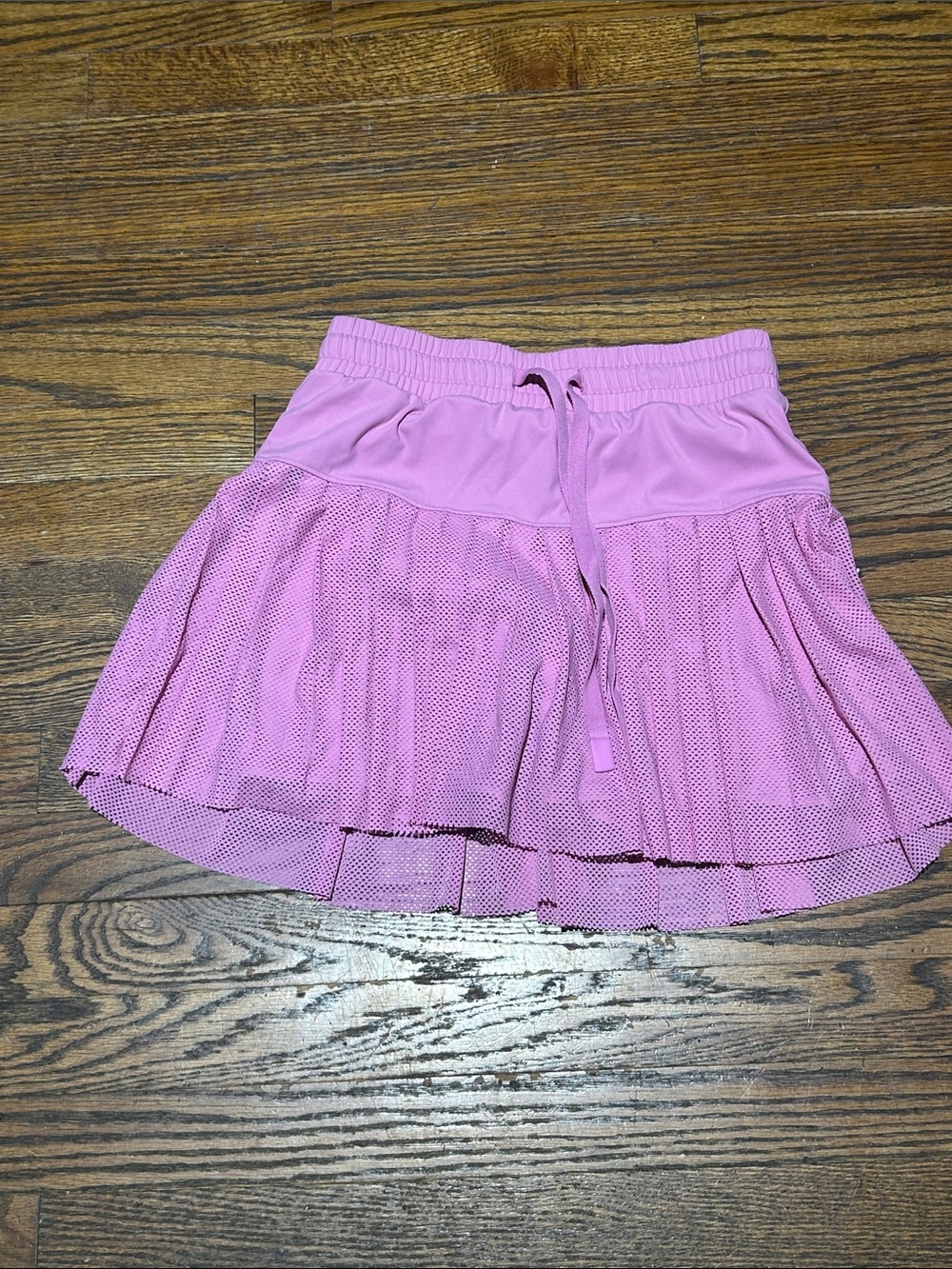 all in motion Pink Mesh Athletic Skort with Drawstring Waist